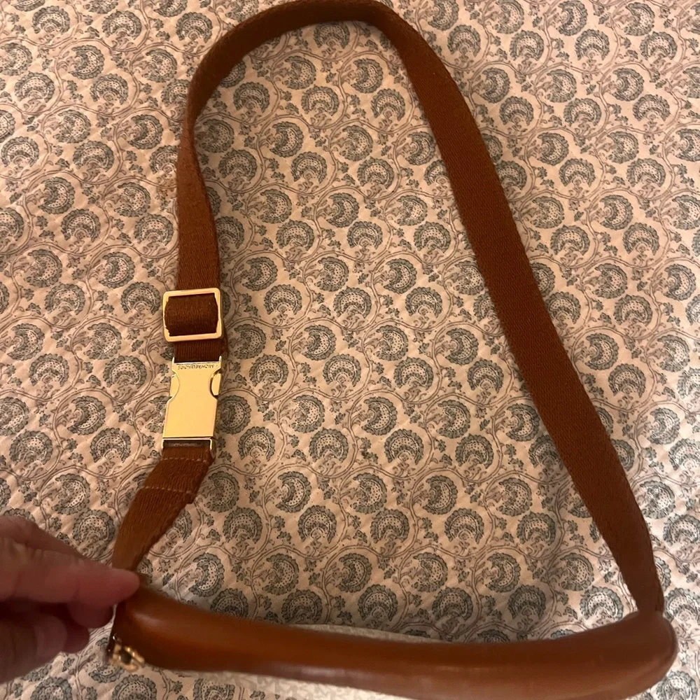 Michael Kors Tan and Cream Belt Bag